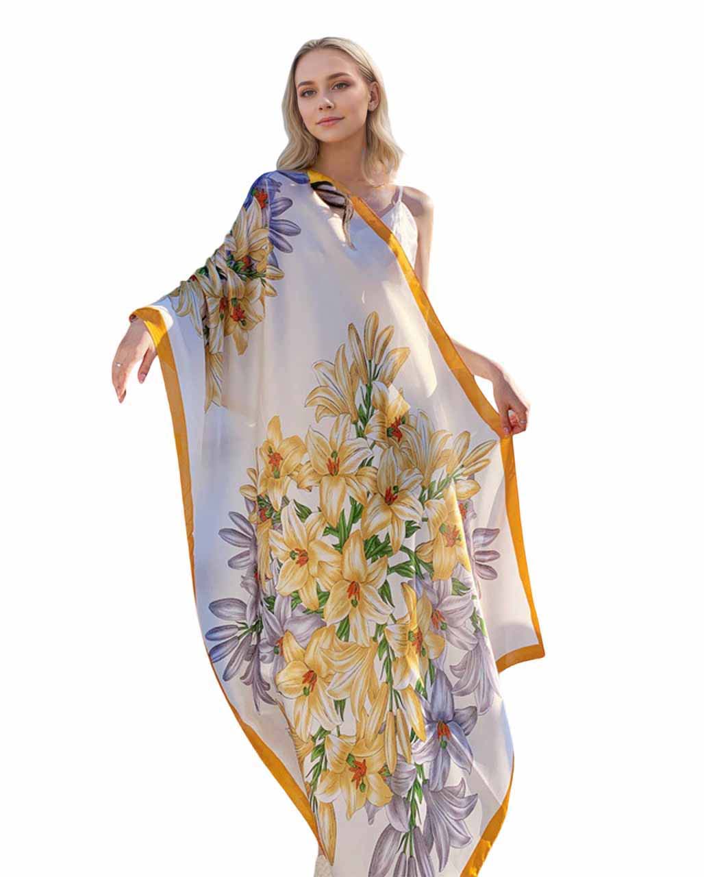 xyueanlo SR-027 Satin Royale Scarf - View 1